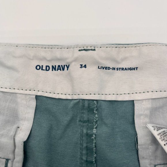 🥀 Men's Old Navy Lived-In Straight Shorts 34 - Picture 4 of 8